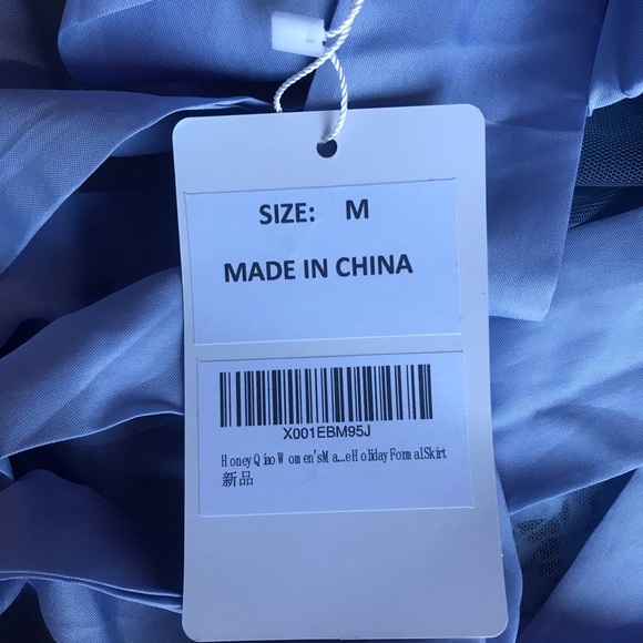 Dusty blue maxi skirt - Picture 4 of 13